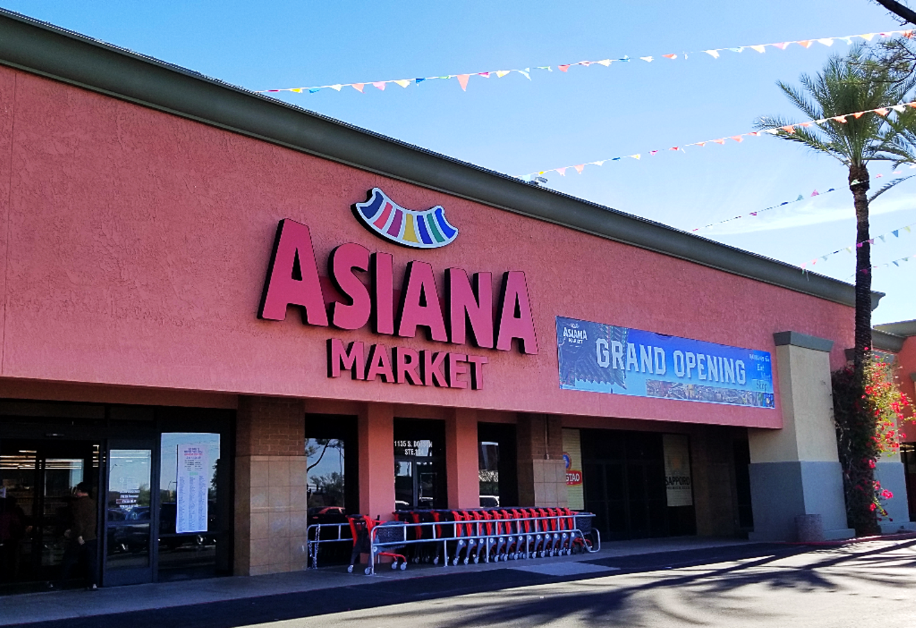 A new and expanded Asiana Market opened in Mesa last December.