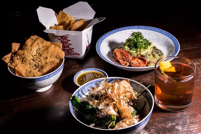 Image: The new menu is filled not only with new cocktails, such as the Time Has Come, pictured above, but with plenty of shareable snacks from Counter Intuitive's new chef, Jesse Miller.