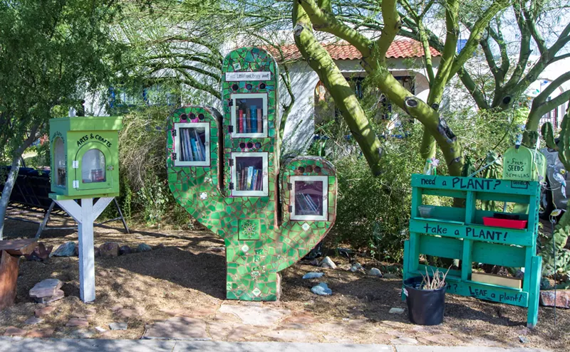 Image: Phoenix Free Little Art Galleries encourage sharing, creativity