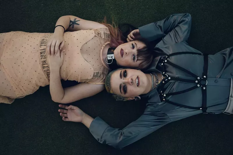 Image: Doll Skin's Meghan Herring (drums) and Sydney Dolezal (vocalist) welcome their new single, "Control Freak."
