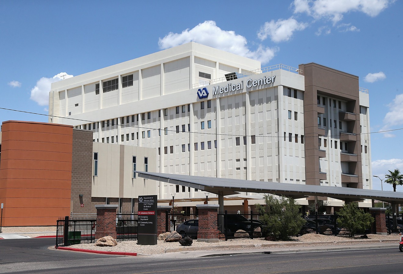 The Veterans Affairs Medical Center in Phoenix.