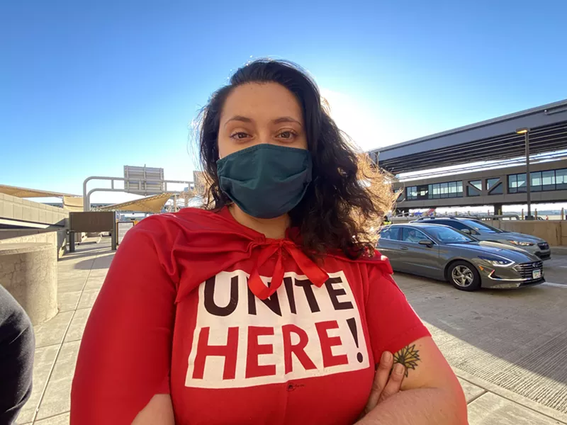 Image: Victoria Stahl was part of union negotiations at Phoenix Sky Harbor International Airport that resulted in improved starting wages.