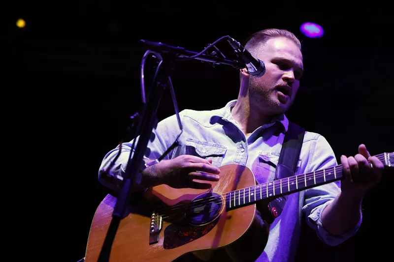 Image: Zach Bryan performs at the Pier 17 Rooftop on Sept. 27, 2022, in New York City.