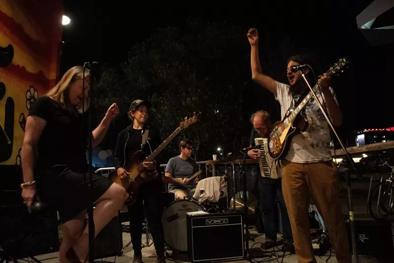 Image: Fatigo closed out the night with an upbeat set.
