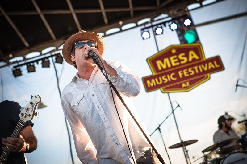 A performance at the Mesa Music Festival in 2015.