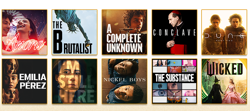 Image: Catch up on your Oscar viewing at Harkins Theatres next month.