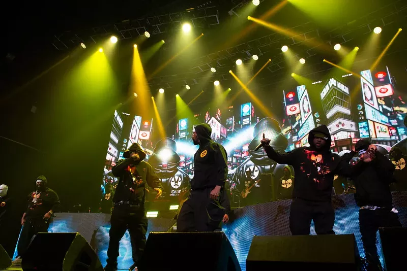 Image: Group performs