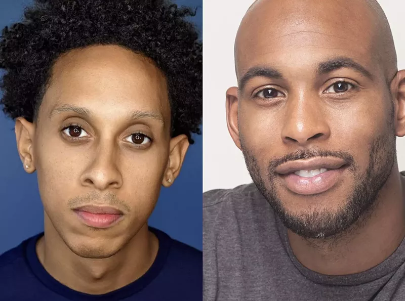 Image: Aaron Branch, left, and Herman Brice are coming to Phoenix.