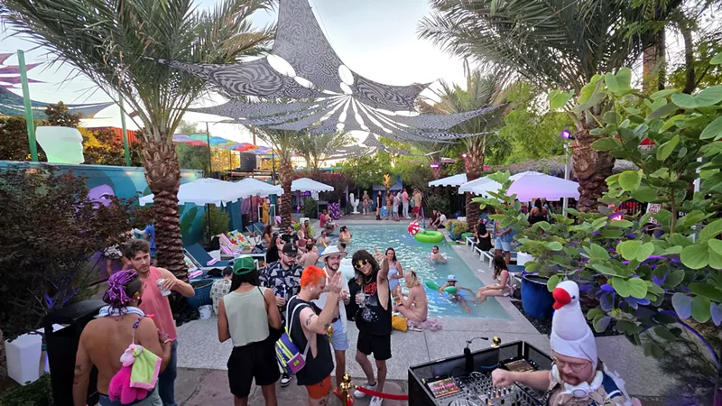 Image: MELT / Sunday Sessions pool party at the Pemberton on August 17.