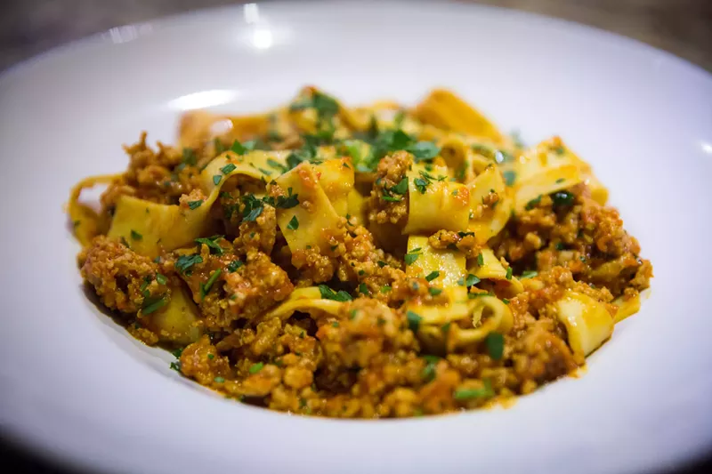 Image: One of the dishes offered by La Locanda.