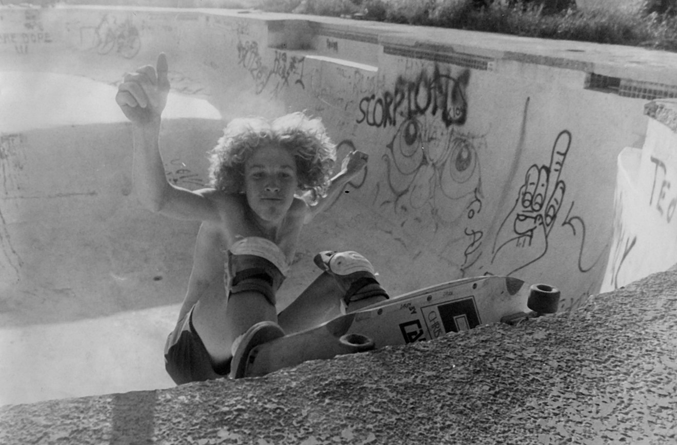 A still from High Rollers: The Golden Age of Arizona Skateboarding.