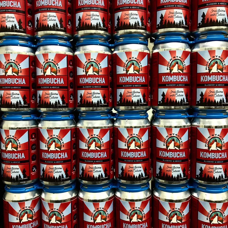 Image: There's no added sugar in this batch of booch.