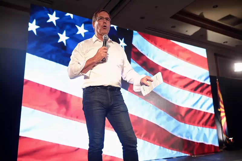 Image: U.S. Senate hopeful Jim Lamon, a Paradise Valley Republican, said in March, "We can't have this constant Big Brother government to help."