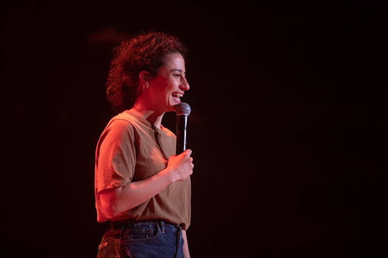 Comedian Ilana Glazer, though extra silly on Broad City, had a more serious message.