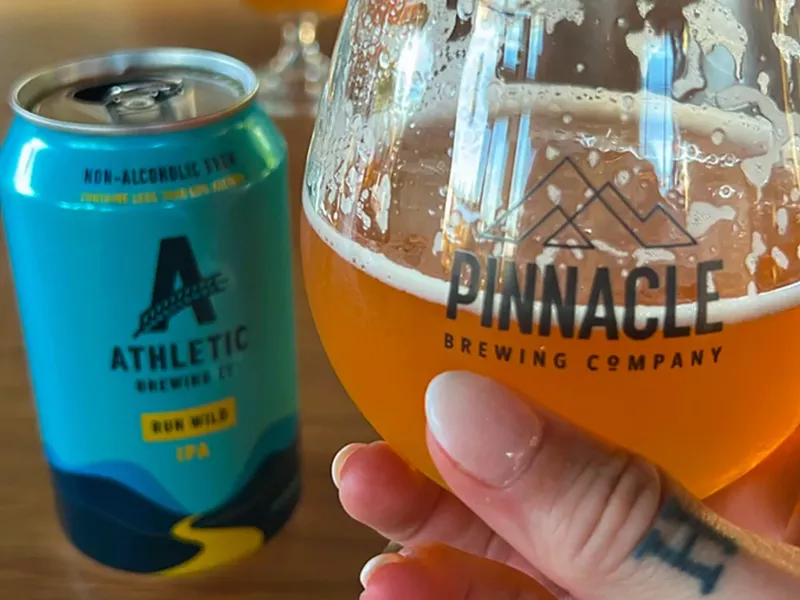 Image: Breweries, bars and bottle shops around Phoenix are incorporating non-alcoholic options into their menus.