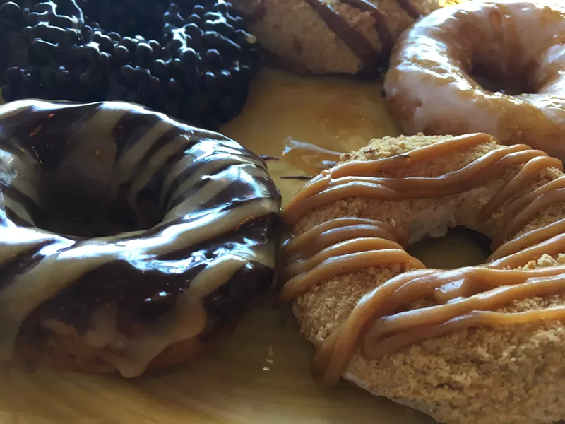 Image: These doughnuts are a symphony of textures and flavors.