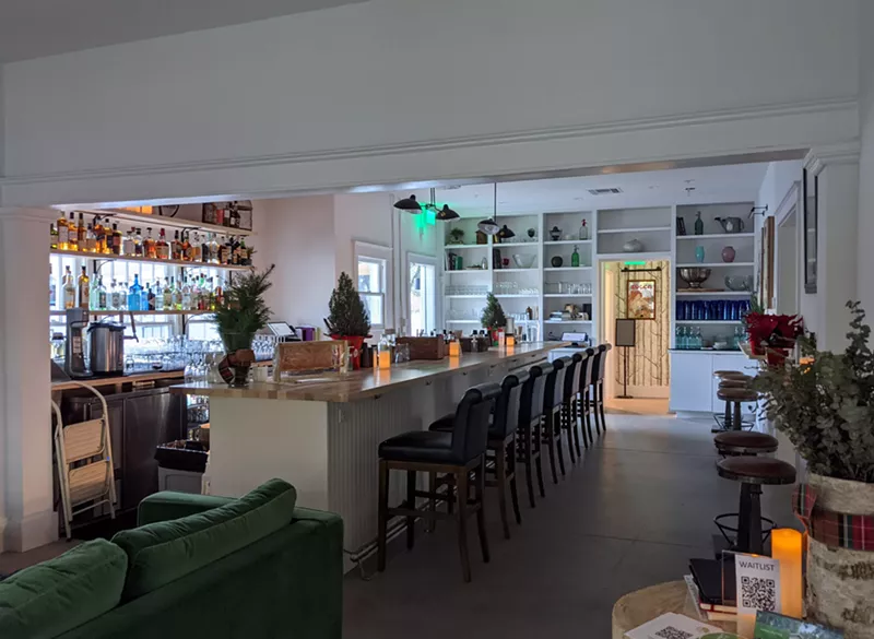 Image: The seven-top bar at Garden Bar PHX.