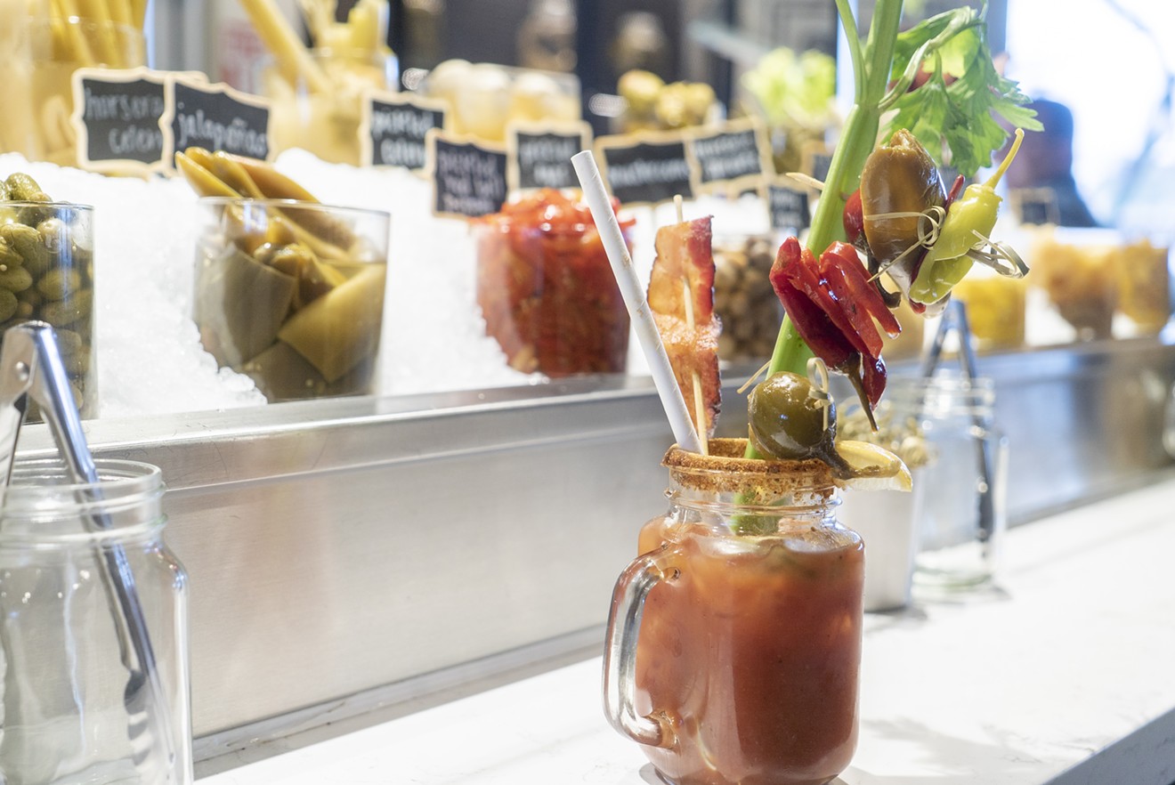 Brace yourself for this Bloody Mary bar.