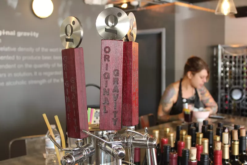 Image: Original Gravity, now open, will be pouring craft beers and mixing cocktails using wine, beer, and sake.