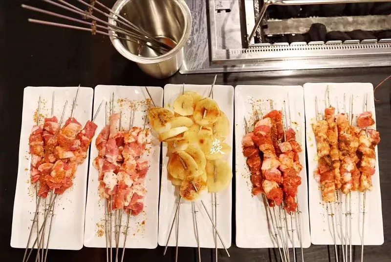 Image: Chinese kebabs