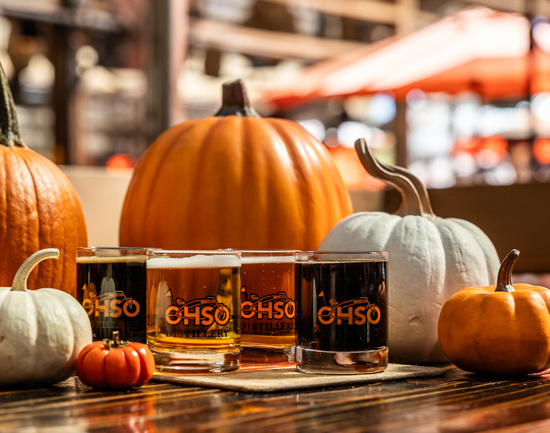 Image: O.H.S.O.'s taps will be full of pumpkin beer, with tap takeovers at five of its locations today.