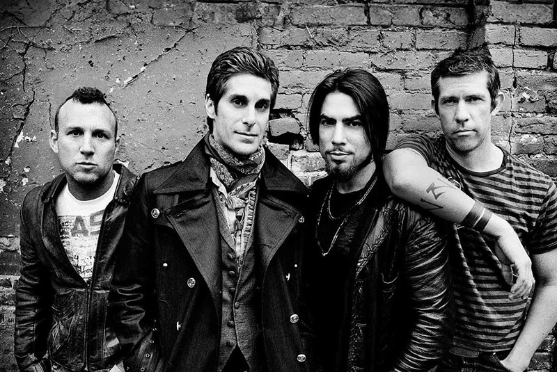 From left, Stephen Perkins, Perry Farrell, Dave Navarro and Eric Avery are Jane's Addiction.