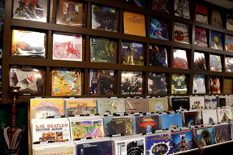 Image: So many albums, so little time.