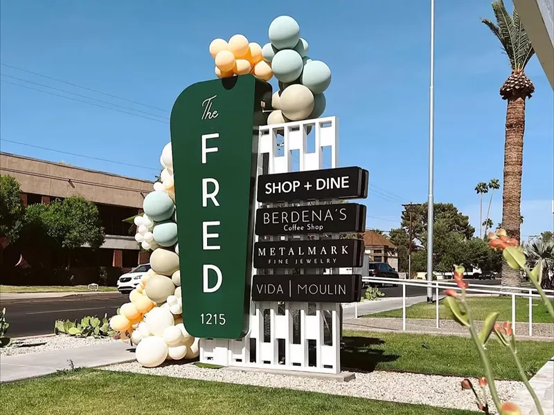 Image: The Frederick, the mid-century retail space on Missouri Avenue, will be home to Lydia's Kitchen starting next month.