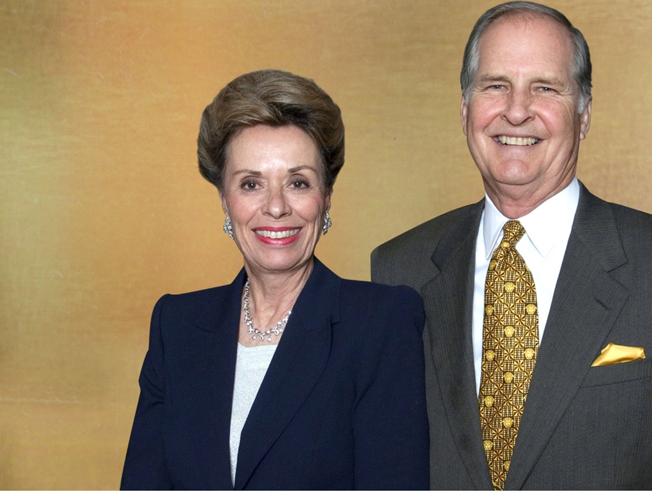 Jeanne and Gary Herberger, who have a long history of arts philanthropy.