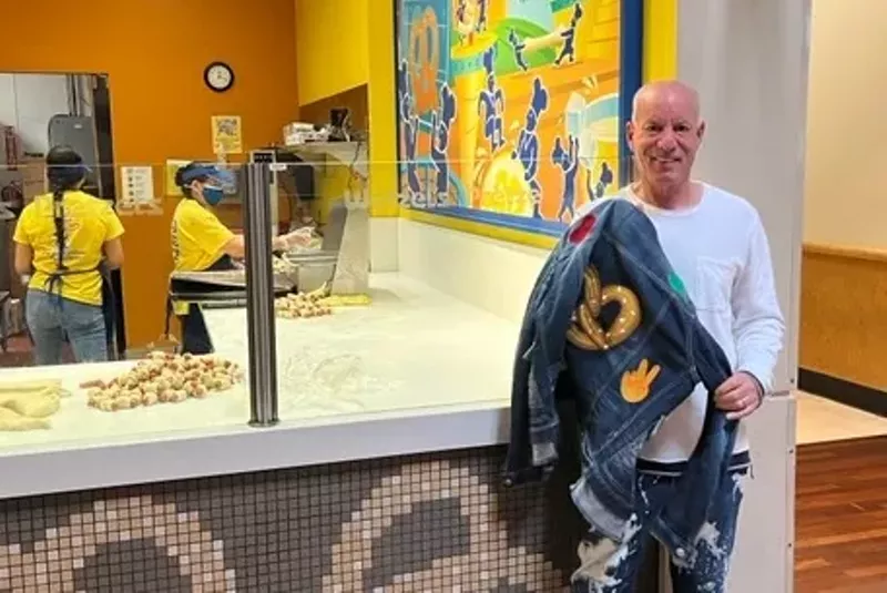 Image: Look for Steve Leibsohn and his Wetzel's Pretzels jacket at this year's Tournament of Roses Parade.