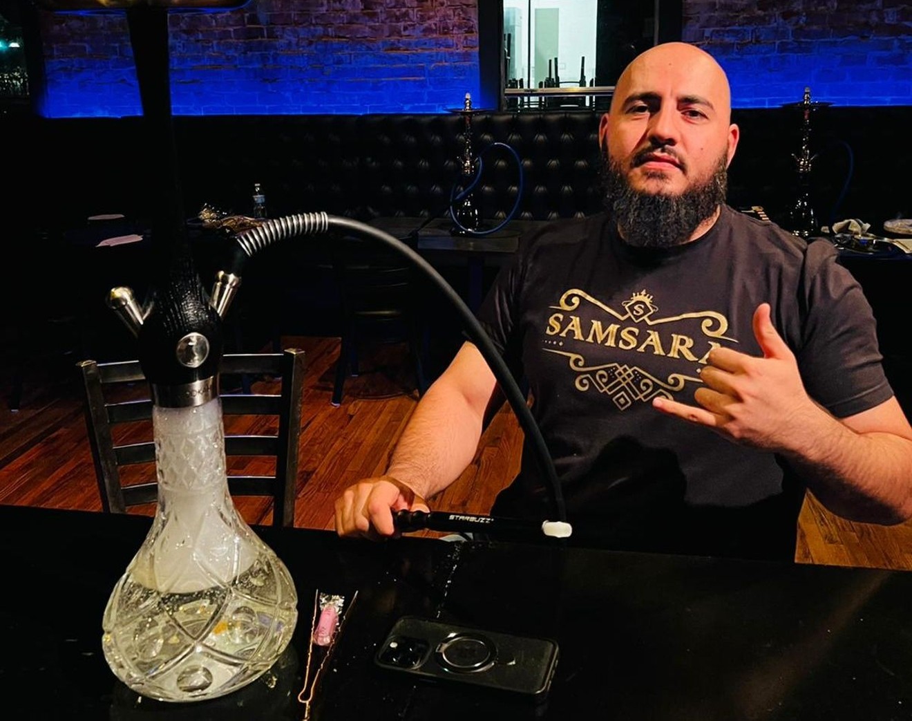 Owner Ali Yousafzai hopes to make Samsara stand out from other hookah lounges with its halal menu and full bar.