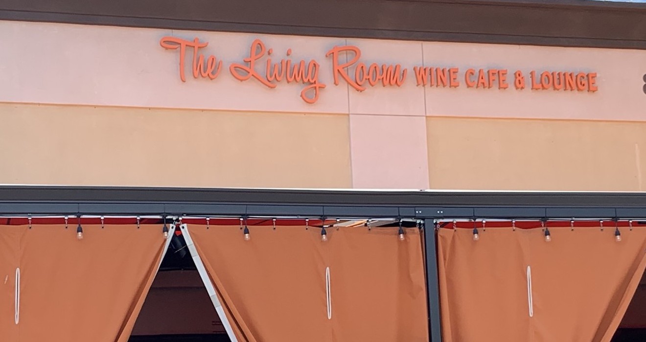 The co-owner of The Living Room Wine Cafe & Lounge has died.
