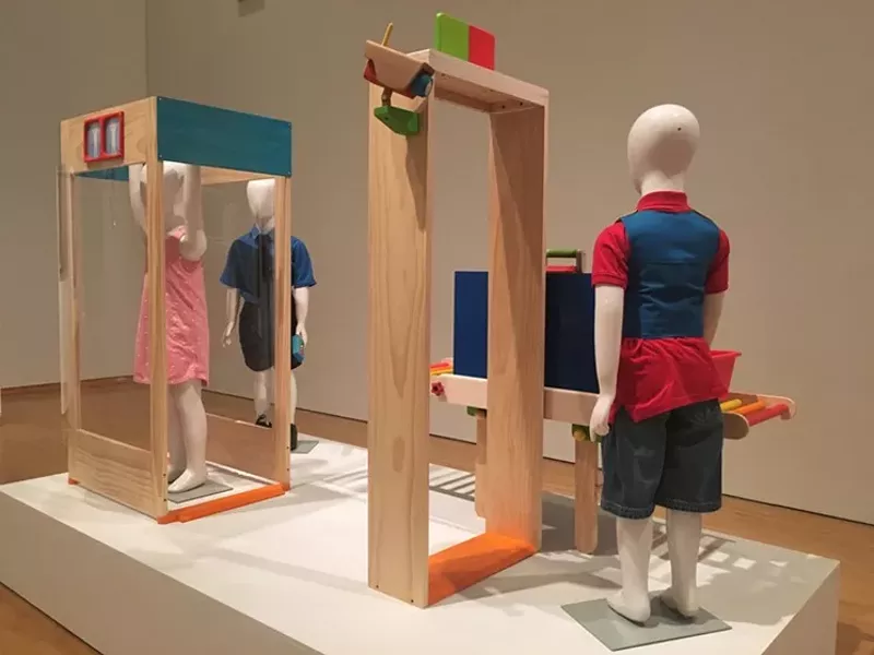 Image: Phoenix Pitch Night winner Nathaniel Lewis showed Playland Security at Phoenix Art Museum in 2016.