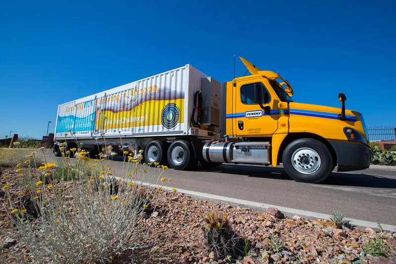 Image: Special delivery of reclaimed wastewater coming to a brewer near you.