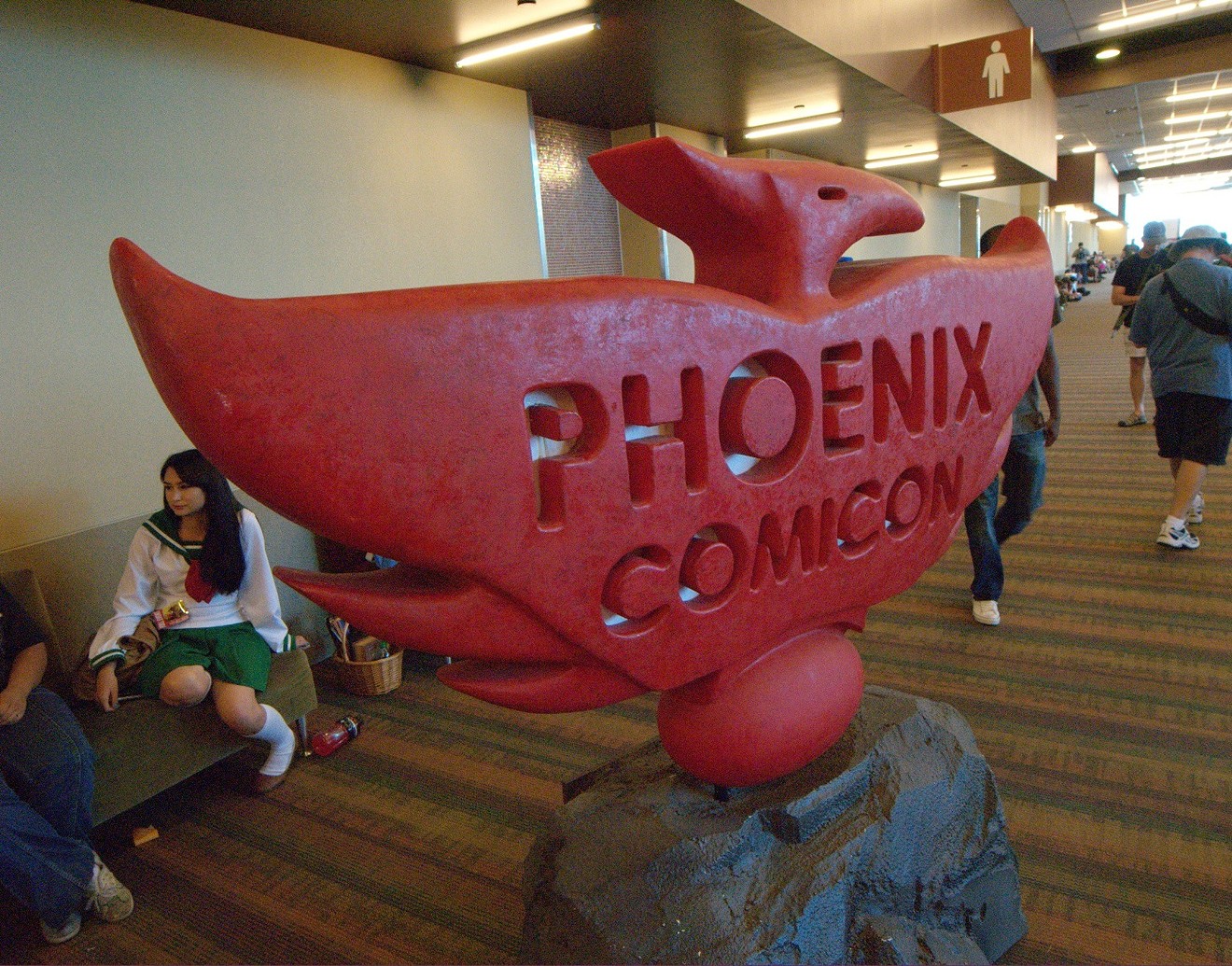 A scene from last year's Phoenix Comicon.