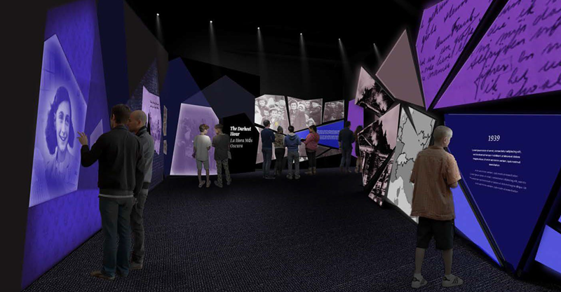Image: The Hilton Family Holocaust Education Center in Phoenix will be 30,000 square feet and include multiple galleries and exhibits.