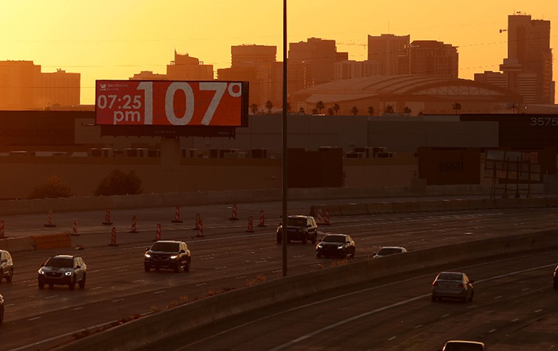 Temperatures in Phoenix are forecast to remain solidly above 100 degrees entering October.