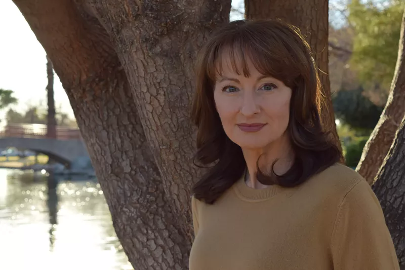 Image: Longtime Valley journalist Christina Estes, who now works for Vice Mayor Ann O'Brien, has written a second mystery novel.