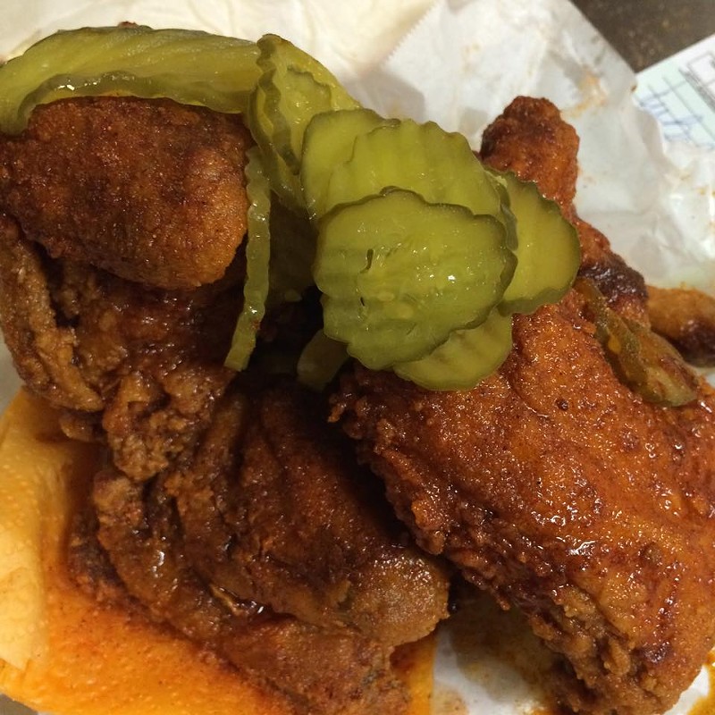 Prince's Hot Chicken Shack has been serving the blistering bird since the '40s.