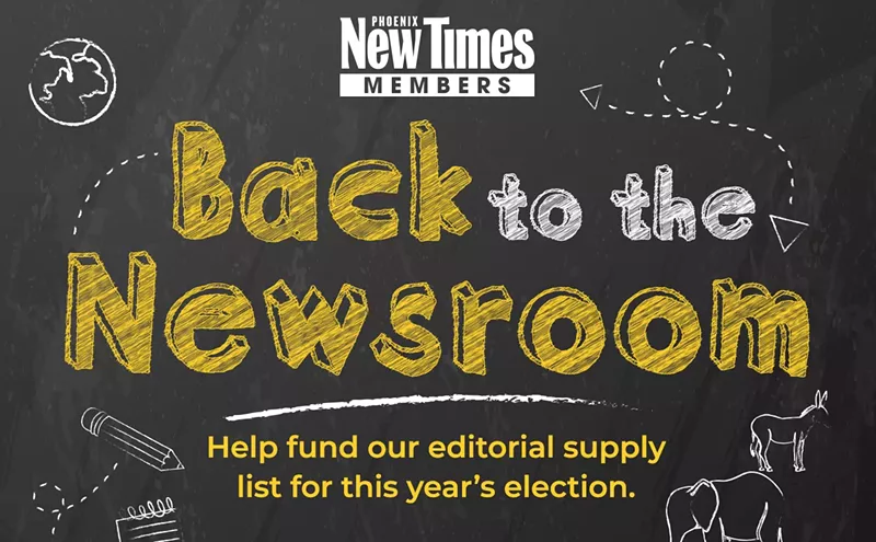 Image: Phoenix New Times summer membership drive ends today