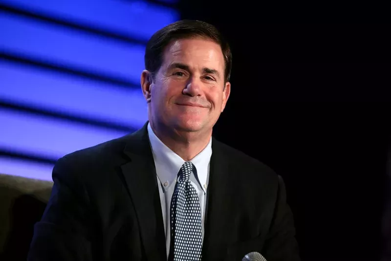 Image: Arizona Governor Doug Ducey Ducey announces that in-restaurant dining can resume on Monday, May 11.