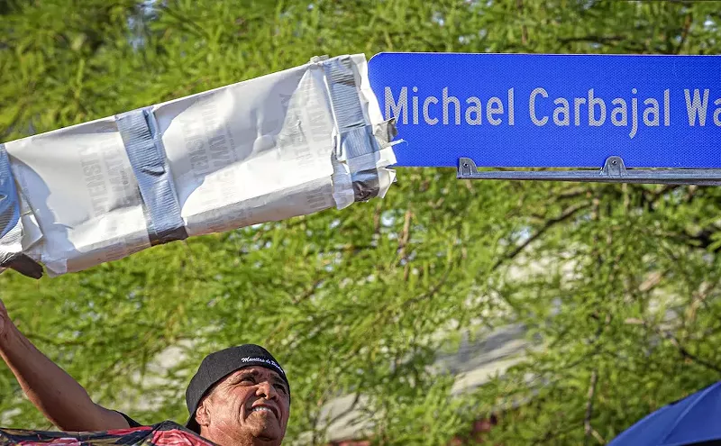 Image: Phoenix street named for boxer Michael Carbajal