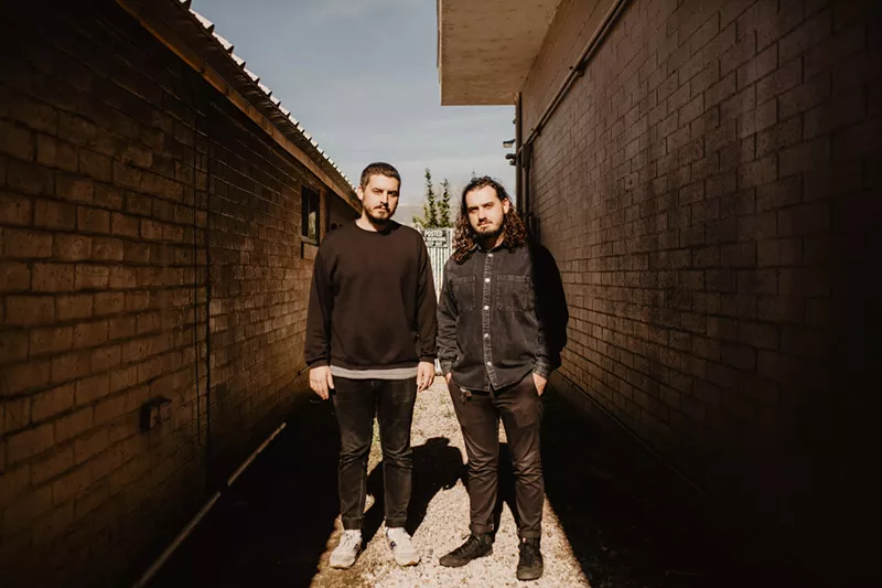 Image: Caleb Dailey and Micah Dailey of Moone Records.