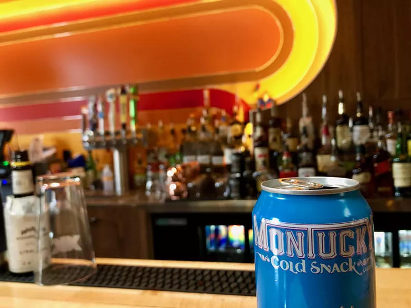 Image: Yes, they serve Montucky, the cold snack.