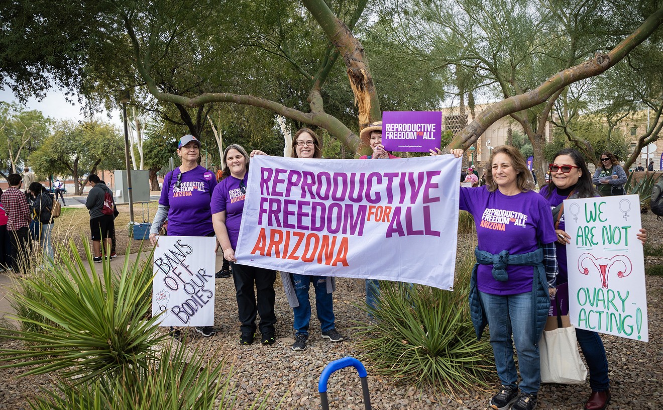 11 photos from Bigger Than Roe National Women’s March in Phoenix
