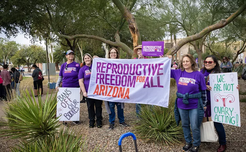 Image: 11 photos from Bigger Than Roe National Women’s March in Phoenix