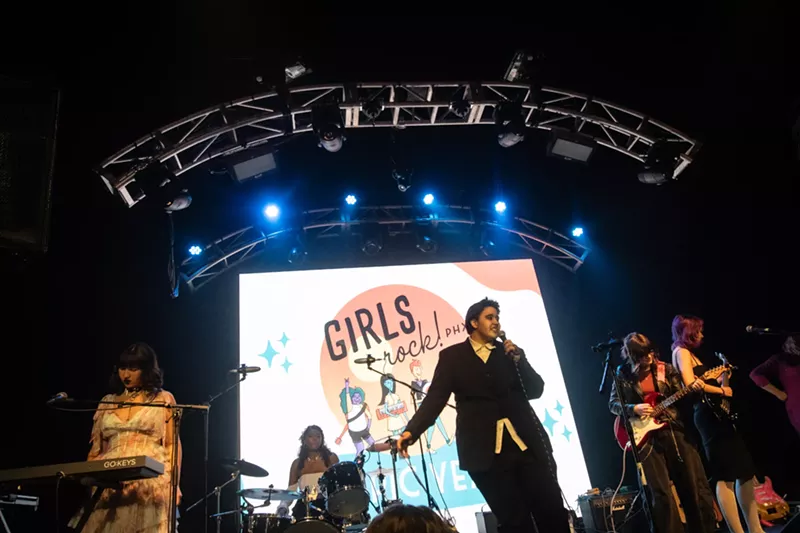 Image: Girls Rock! Phoenix summer camp band Dead Girl Dreaming.