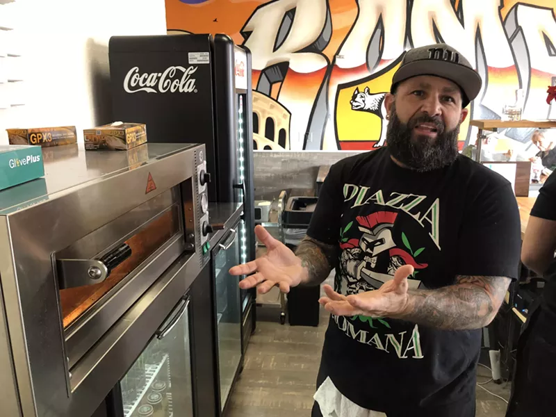 Image: Justin Piazza is downsizing the Valley pizza scene to focus on La Piazza Al Forno.