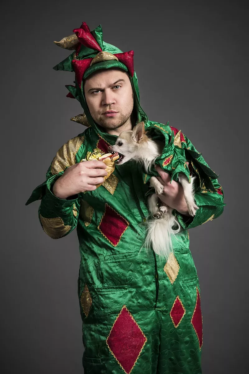 Image: Piff the Magic Dragon and Mr. Piffles.