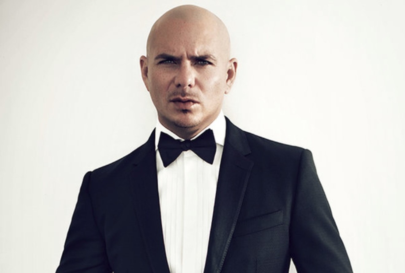 Mr. Worldwide is about to become Mr. Arizona State Fair.